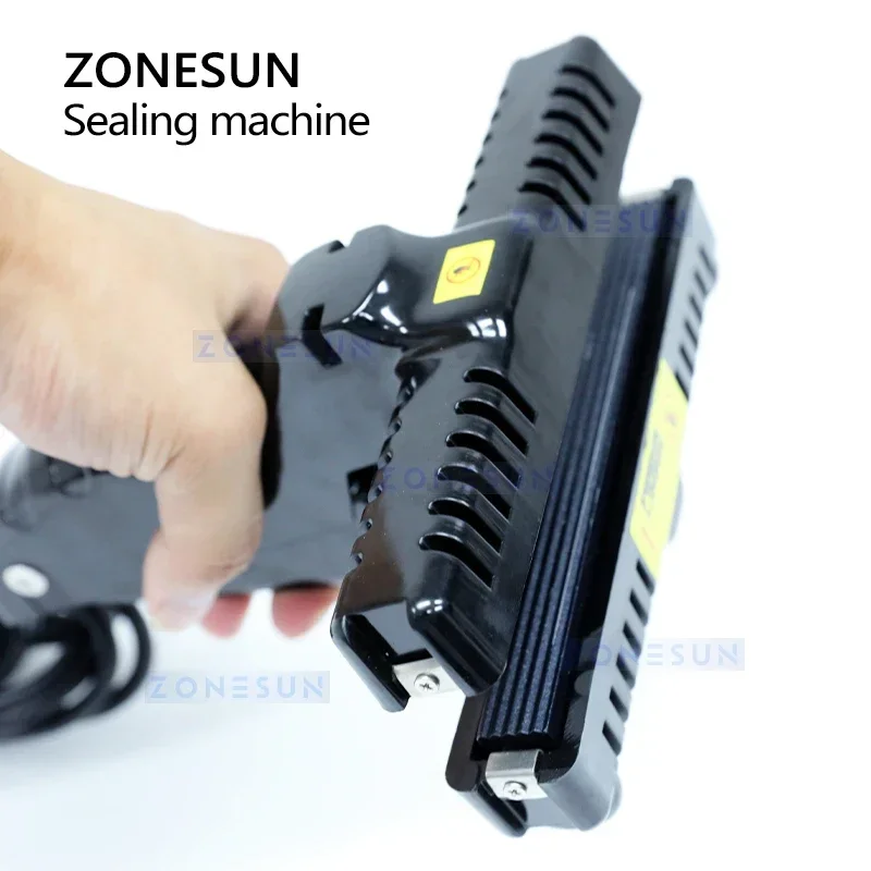 Zonesun ZS-BS146 Crimp Heat Sealer Handheld Bag Sealer Plastic Bag Heat Sealer Portable Bag Sealing Machine