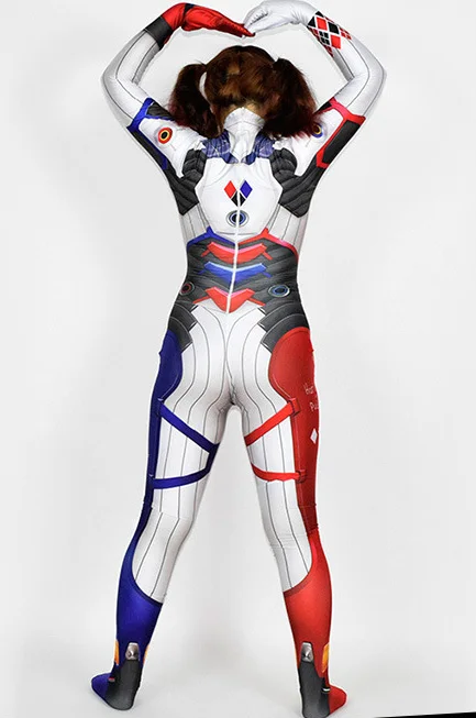 D.Va New Skin Cosplay Costume Girls Woman Female Zentai Catsuits OW Game DVA Superhero Halloween Adults Kids Bodysuit
