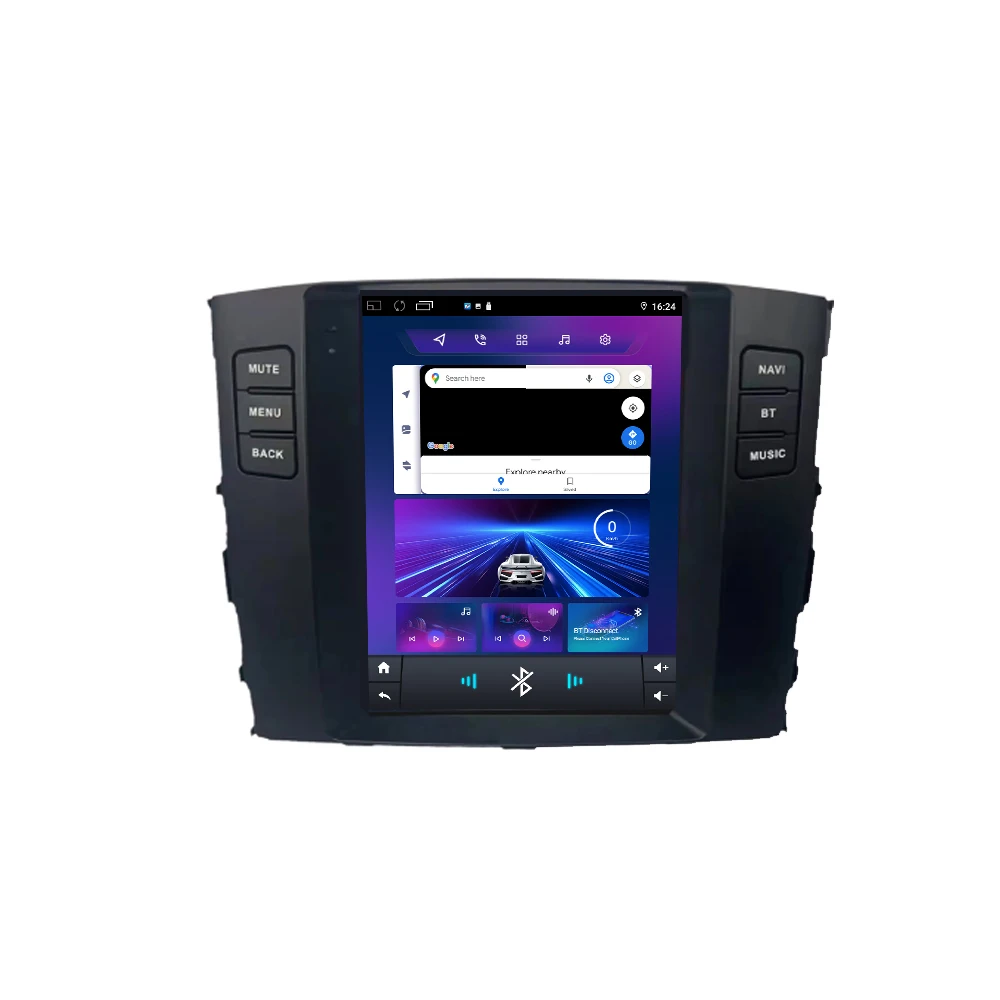 Car Radio 9.7″ For Mitsubishi Pajero 4 V80 V90 2006-2014 Navigation For Car Multimedia Player Navigation Android 15 QLED Screen