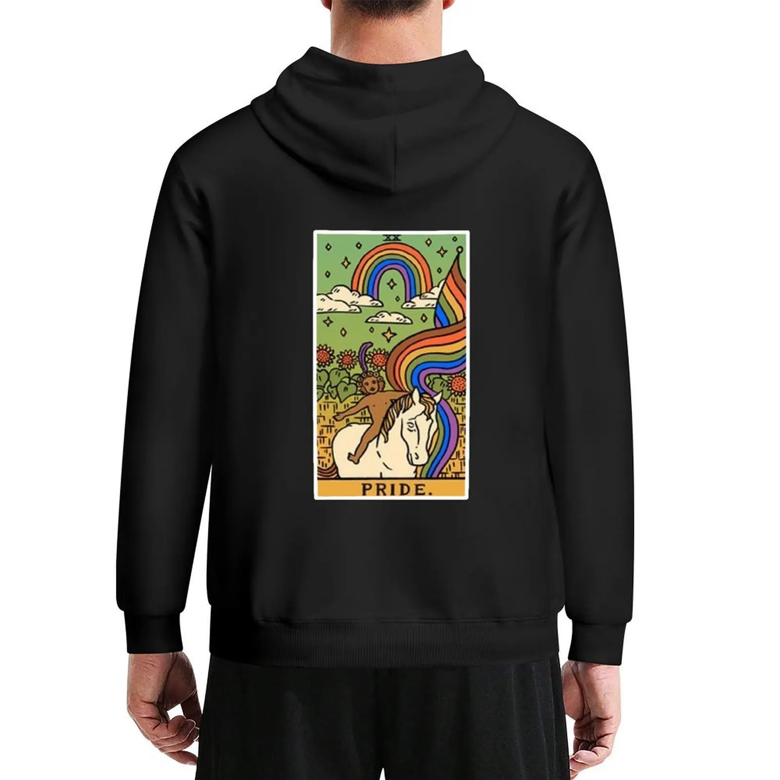 

PRIDE TAROT Hoodie autumn jacket men men's sweat-shirt set fashion men men's autumn clothes men's hoodies