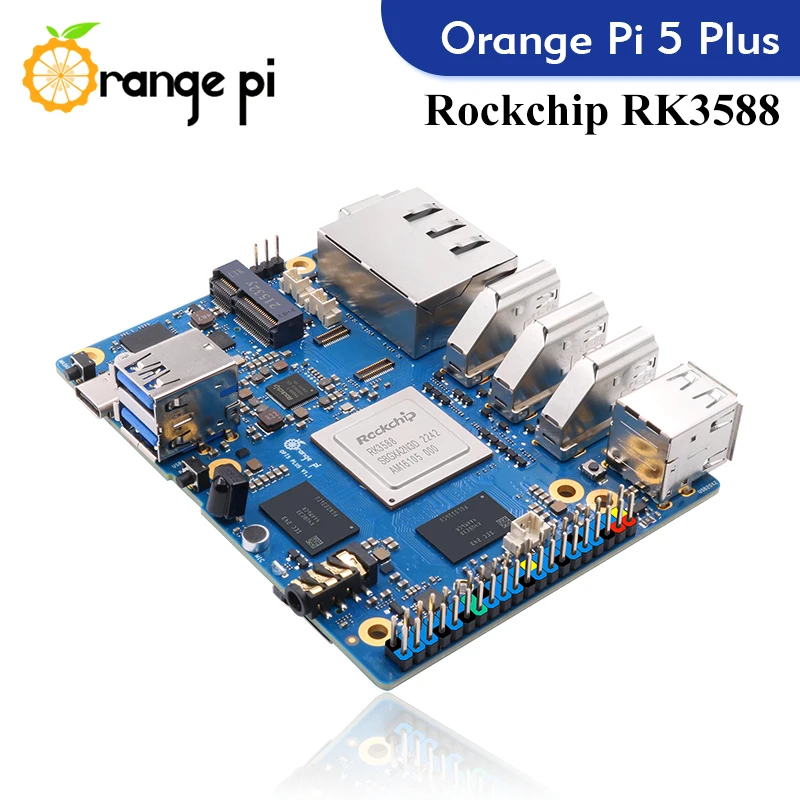 Imagem -05 - Laranja pi Plus Computador de Placa Única Rk3588 Módulo Pcie Externo Wifi-bt Ssd 8k Placa de Desenvolvimento Demo Pi5 4gb 8gb 16gb de Ram