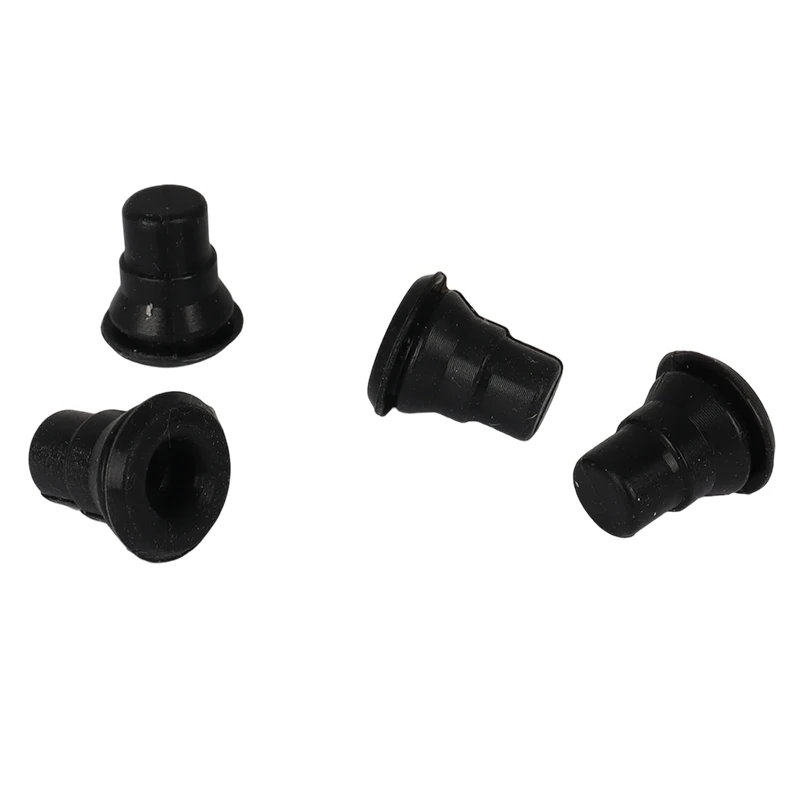 4pcs SSPA0047 RV Rubber Pan Support Grommet Black Durable For Thetford Spinflo Type Motorhome Caravan Camper Van RV Accessories