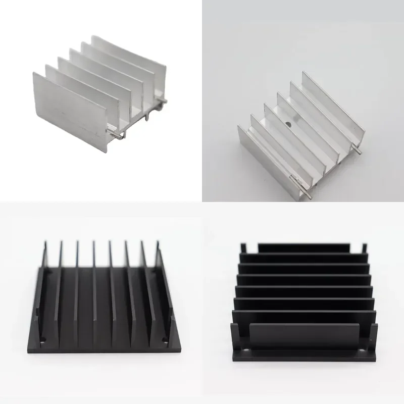 for Customized Square Small Piece LED Radiator Aluminum Alloy Anodized Heat Sink