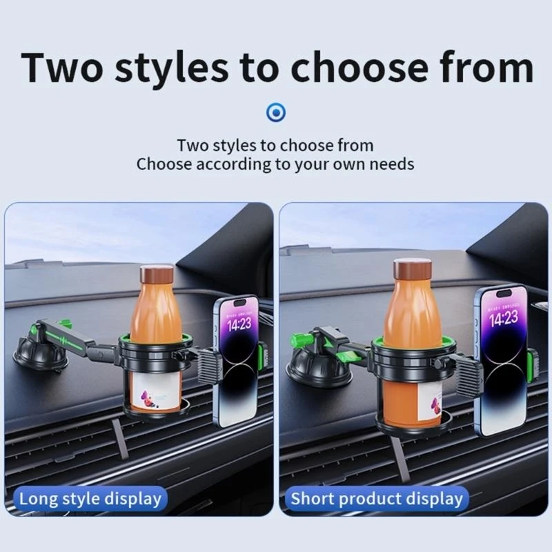 Расширяемый автомобильный подставка для горы expander 360 градусов вращающейся дизайна для бутылок H05A