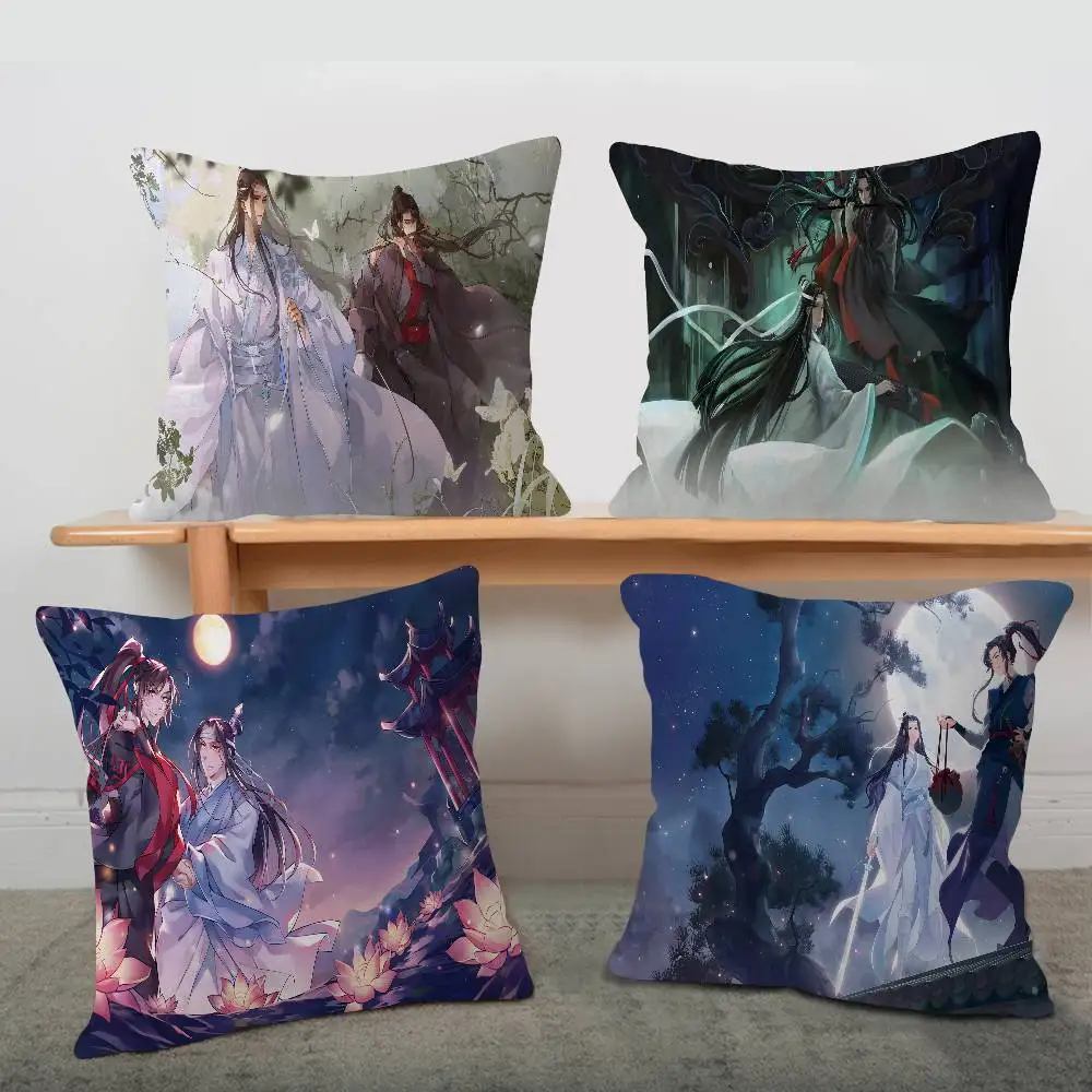 Mo Dao Zu Shi MDZS Anime pillow cover sofa cushion cover home room decoration children gift