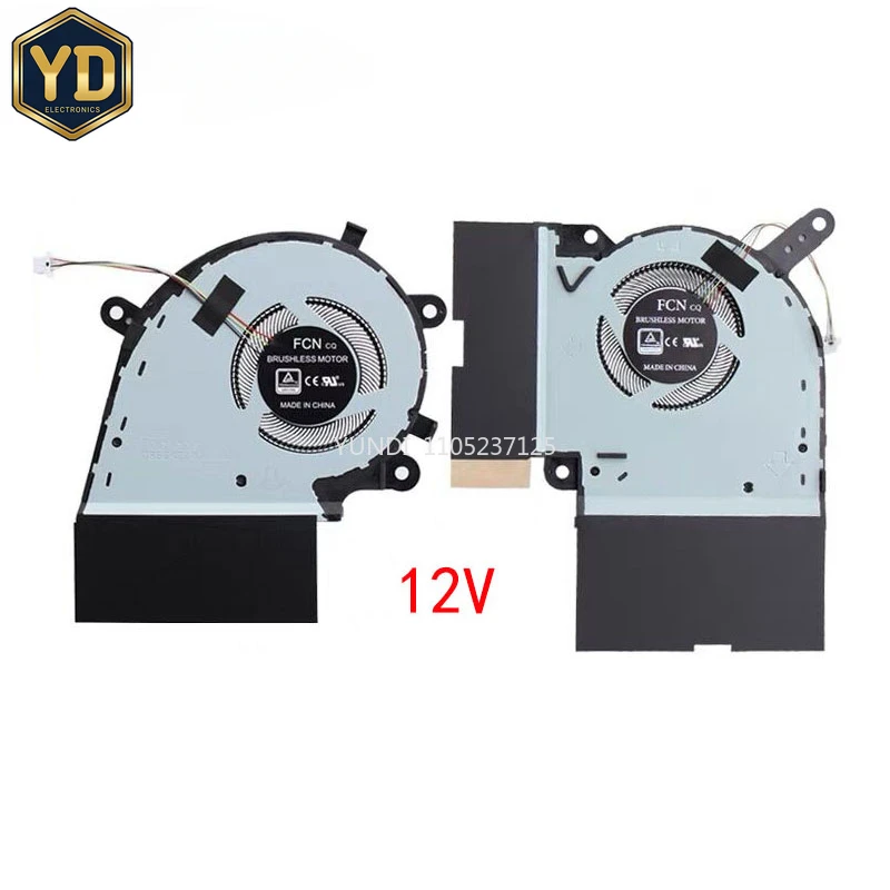 YD New CPU Cooling Fan FMMT GPU Fan (DC 12V/1A) For ASUS ROG Strix G531 G531G G531GT G531GV G531GW G731 G731G G731GV G731GW