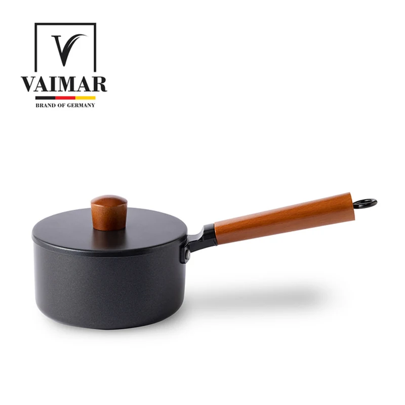 [Vaimr]-قدور سوداء من الفولاذ المقاوم للصدأ ، رقم 16