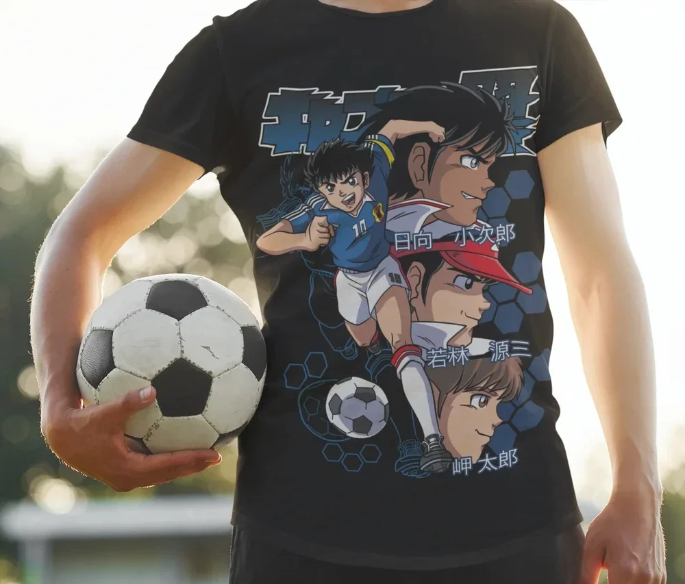 Camiseta Supercampeones T-shirt Oliver Capitan Tsubasa New Py Anime Equipo Niupi Women Clothing  Shirts for Women  Gothic