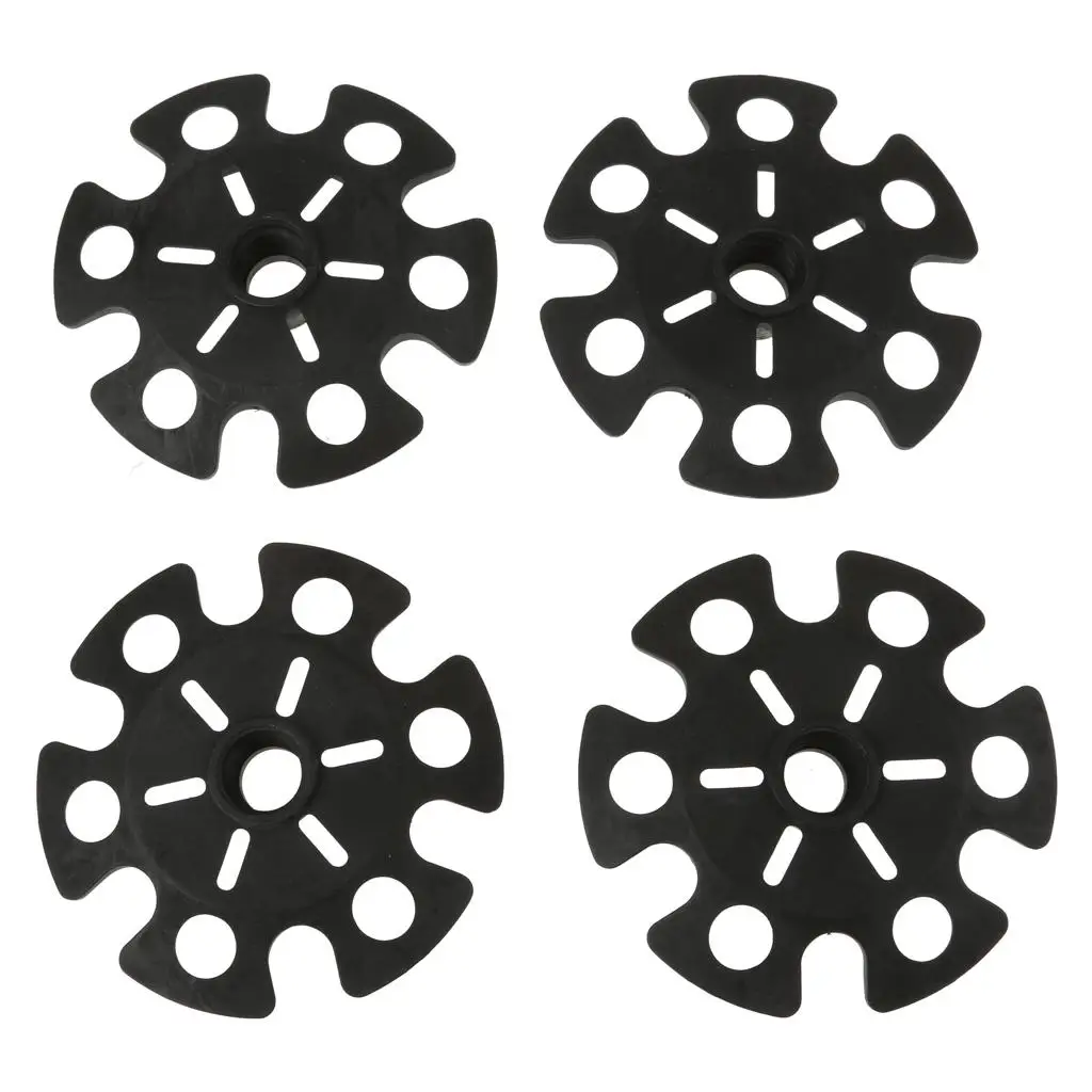 4pcs Snowflake Snow Baskets for Skiing Trekking Hiking Poles Walking Sticks