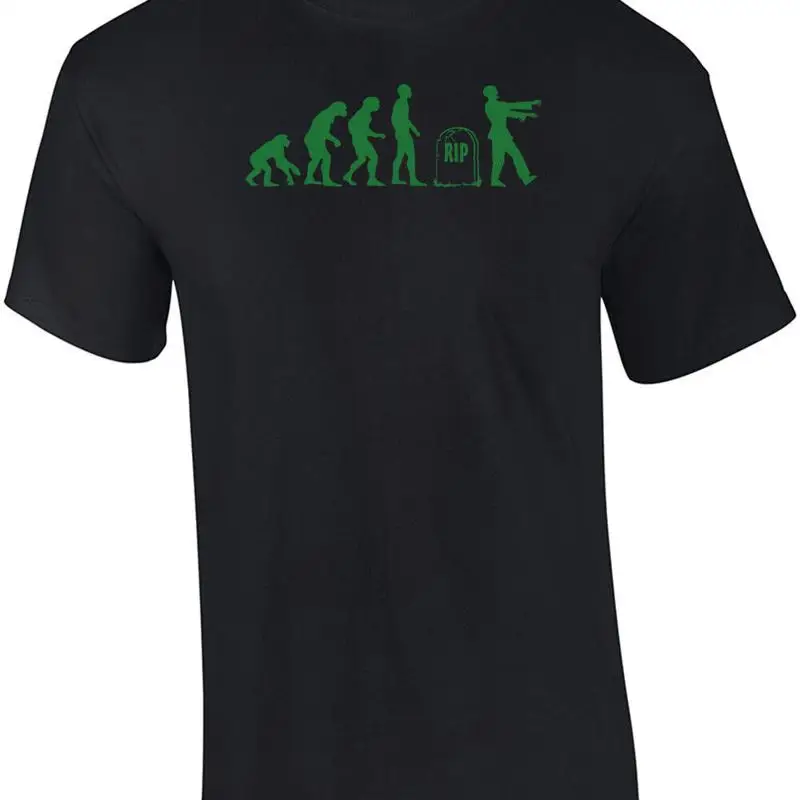 Zombie Evolution — крутая рубашка зомби