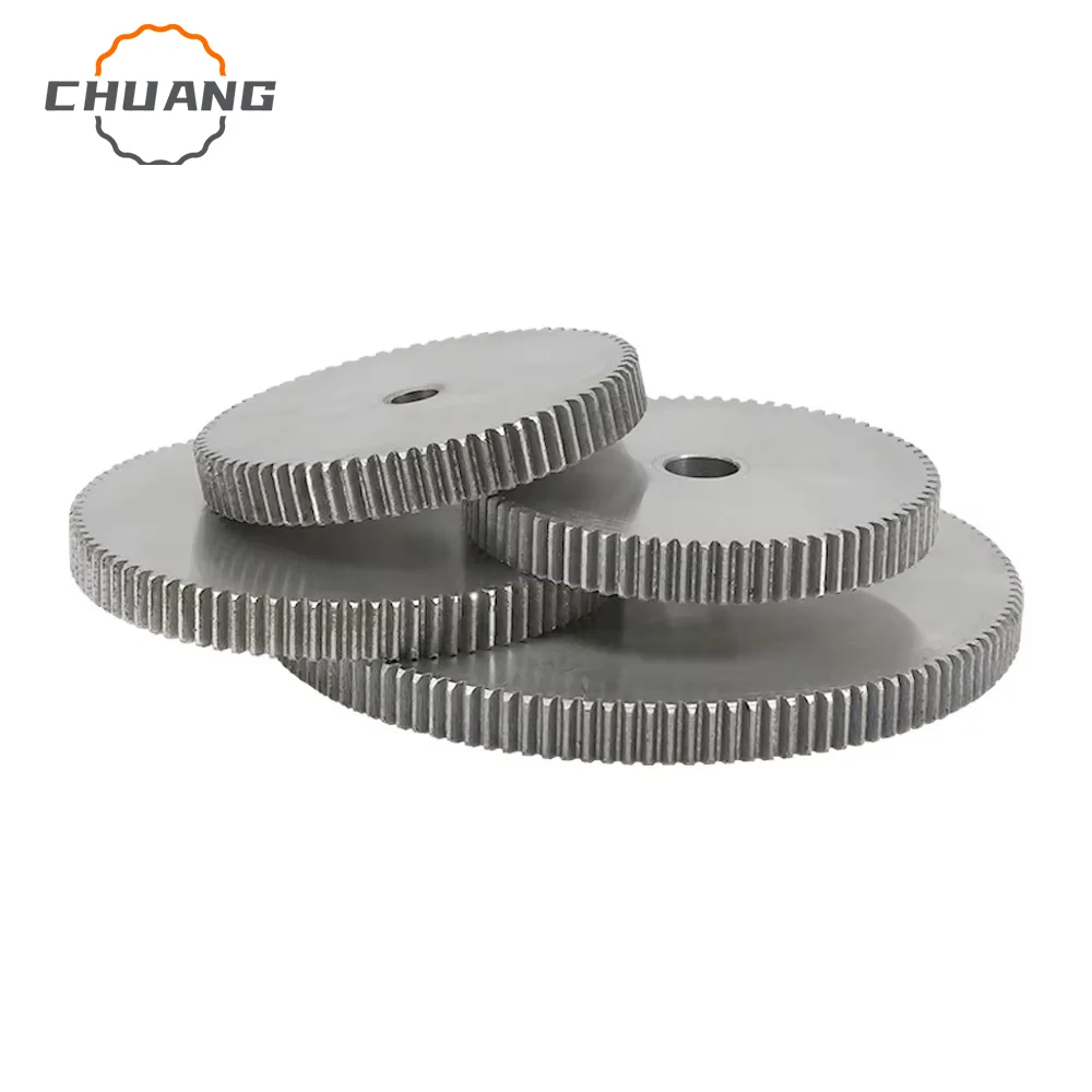 1 متر سبير جير 92T/94T/95T/96T/97T/98T/100T/105 الأسنان SC45 #   مادة الكربون الصلب ملحقات نقل التروس الأسطوانية 1 م