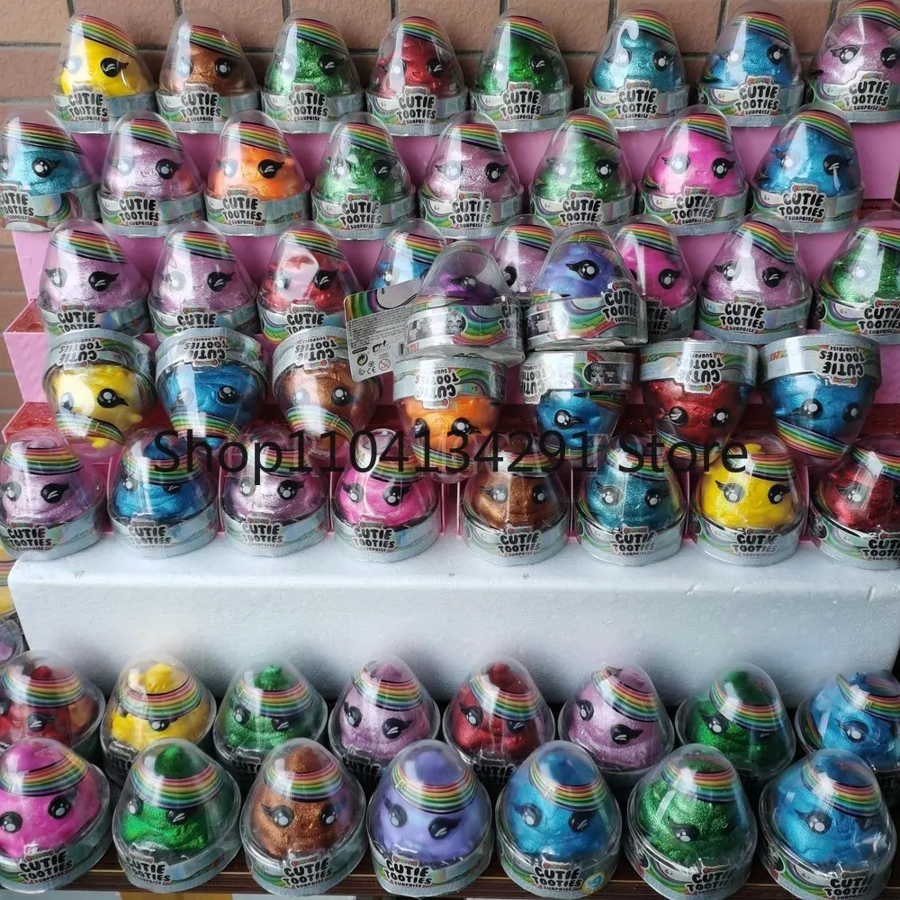 Oryginalny Slime Shaker Magiczne Zęby Ściskacz Antystresowy Blind Box Zabawka dla Dzieci Figurka Model Kolekcjonerski Prezent Urodzinowy