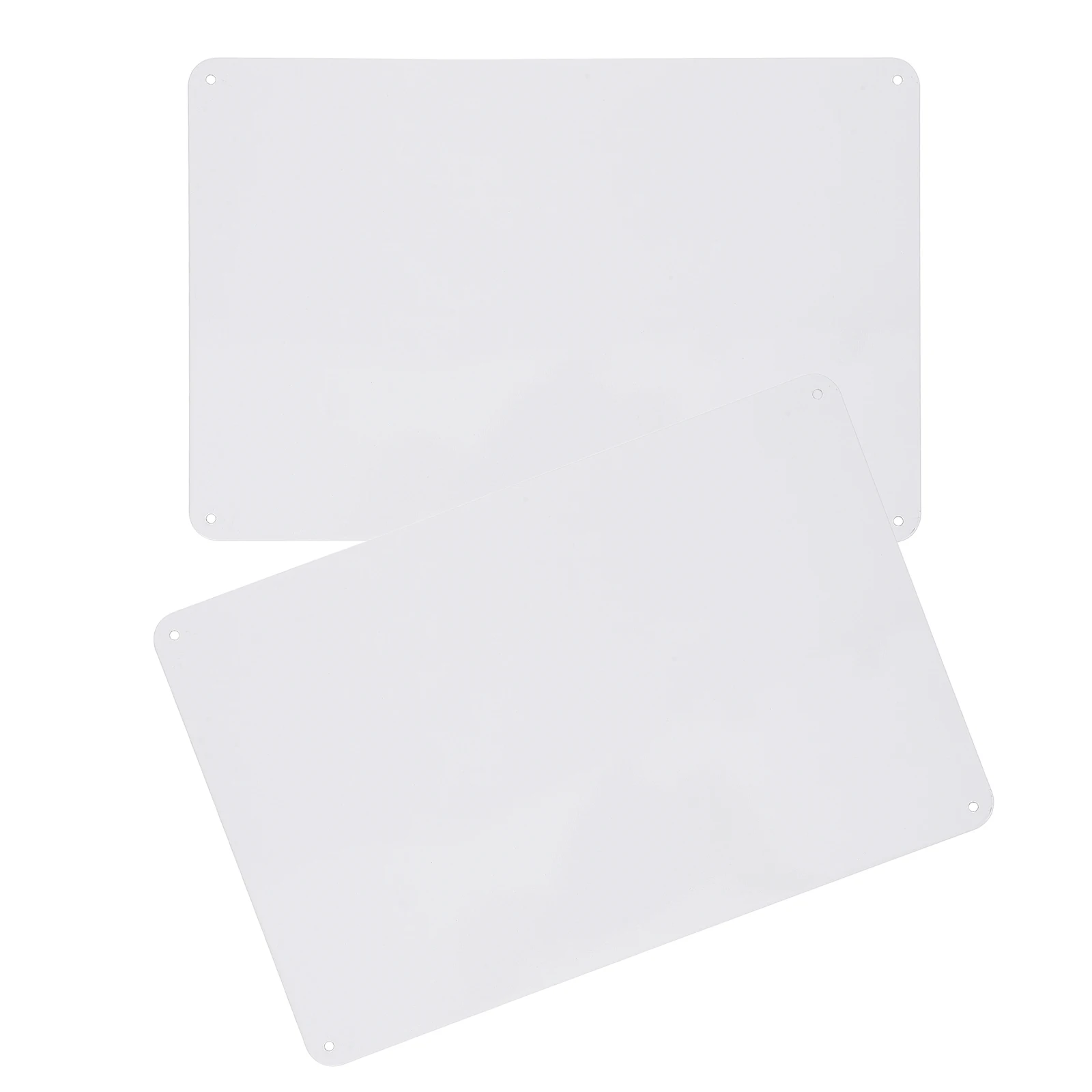 

2pcs Blank Sign Metal Tinplate Diy Crafting Yard Signs Blanks Sublimation Printing Versatile Easy Installation