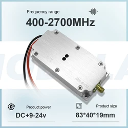 Fonte externa DC + 9-24v Lora Digital Source para conector SMA do módulo