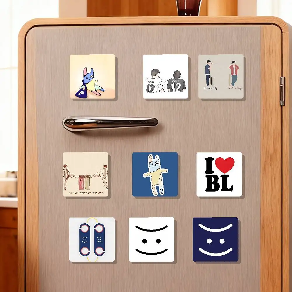 B-Bads B-Buddys-Thailands-TV Refrigerator Magnets Fridge Magnets Cartoon Animal Magnets For Refrigerator Decor Funny Magnetic