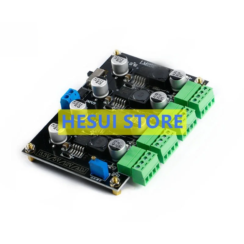 LM2596 Multiway switch power module 3.3V/5V/12V/ADJ Adjustable Output DC-DC step-down power supply