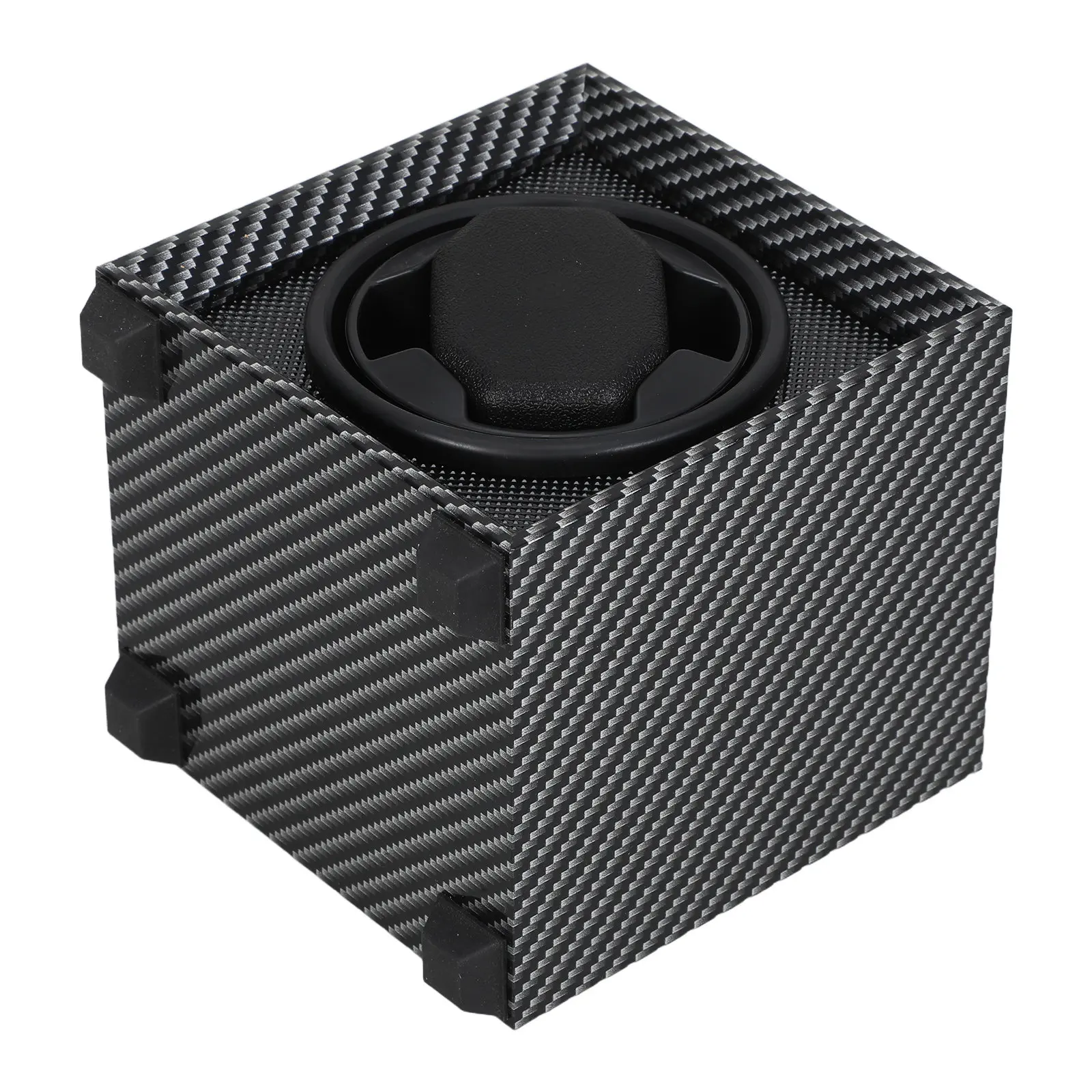 

Single Automatic Watch Winder Box Wooden Rustic Design Quiet Motor USB Powered 2-Speed Adjustable for Mechanical Watches Desktop