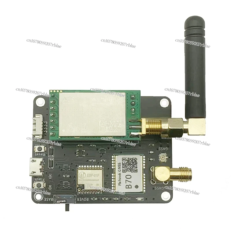 RTK GNSS Module GPS BD GLONASS Dual Band L1 L5 Base Station Rover Mobile Station 433MHz Lora Pixhawk Ardupilot Copter Plane