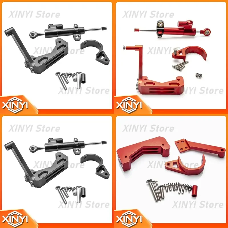 Zero 10x Steering Stabilizer Damper Mounting Bracket Kit for Electric Scooter Spare Parts