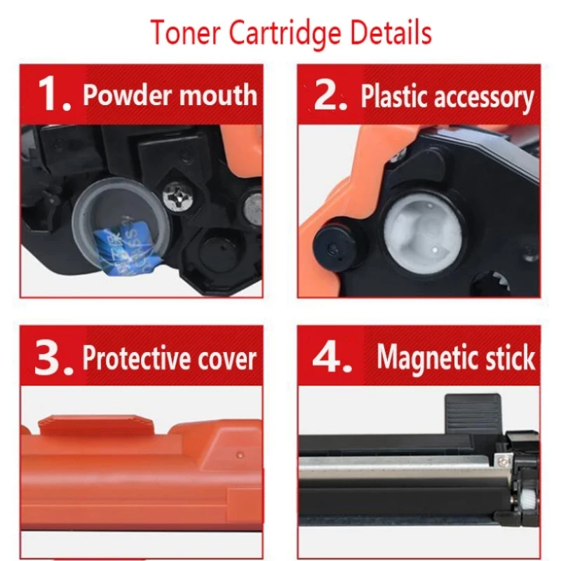 2pcs TN1000 Toner TN1060 TN1070 Toner Cartridge For Brother HL-1110 1210 TN1030 TN1050 Printer MFC-1810 DCP-1510 1610W Cartridge