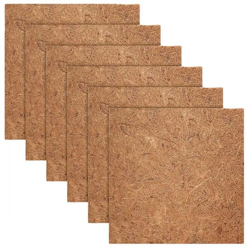 Natural Coconut Fiber Mat, Reptile Carpet, Pet Terrarium Substrate For Lizard Snake Turtle Turtles Iguana Gecko