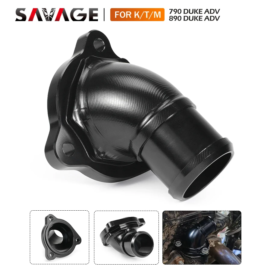 

790 ADV 890 DUKE/R Adventure SMT мотоциклетный масляный радиатор для подключения охлаждающей жидкости головки блока цилиндров для Husqvarna Norden 901