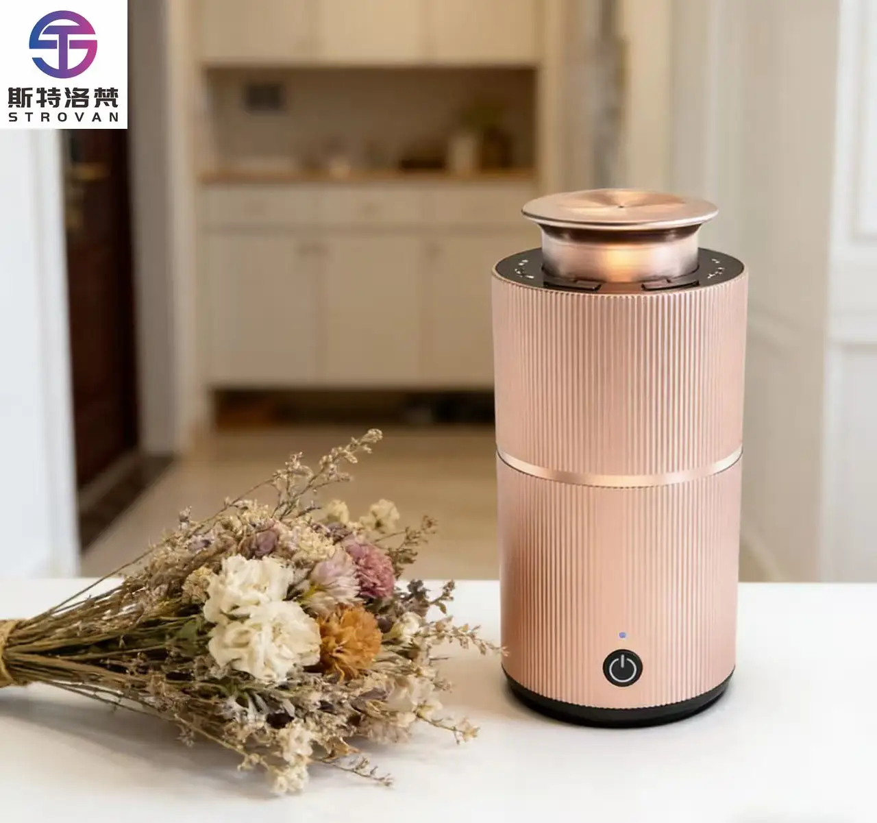 Portable Smart USB Mini Auto Scent Air Machine Electric Car Humidifier Purifier for Office  1-Year Tabletop