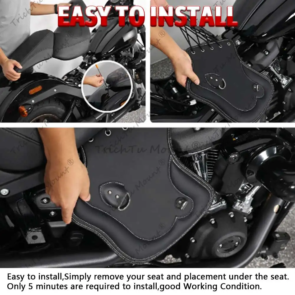 Motorrad Wärme Sattel Schild PU Leder Motor abdeckung Deflektor für Harley Touring Softail Dyna Sportster XL Zubehör