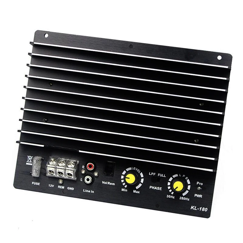 Modified High-power 12V Subwoofer Amplifier Board 1000W Active Amplifier Single Bridge Car Amplifier Pure Bass
