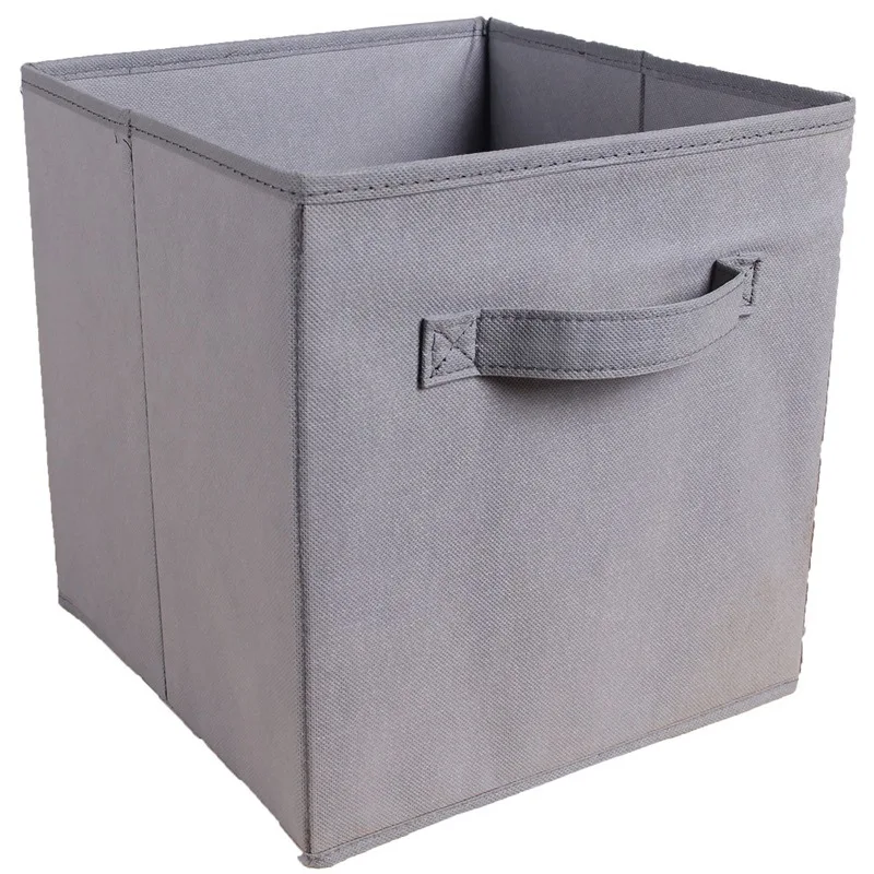 

Foldable Solid Color Simple Storage Box for Bedroom and Living Room, Toys,Clothes and Miscellaneous Items Drawer Storage Box