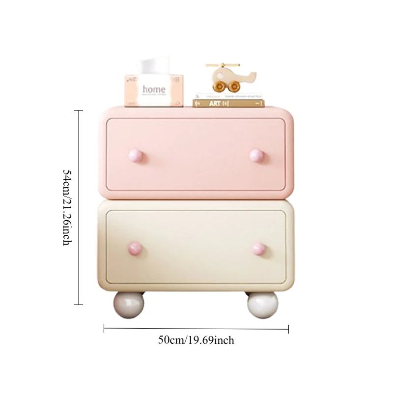Modern Small Bed Side Table Design Retro Vintage Aesthetic Bed Table Premium Trendy Mesa De Cabeceira Furniture For Home