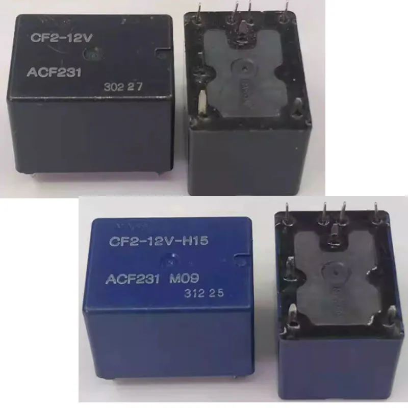 2 uds relé de 12V CF2-12V CF2-12V-H15 ACF231 8 pines