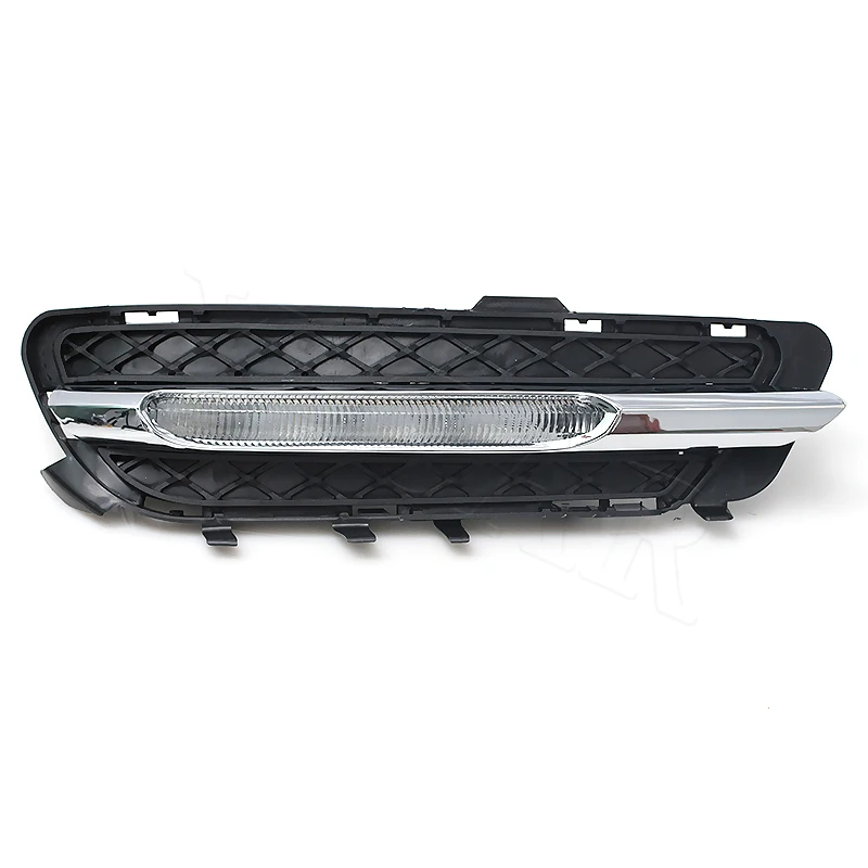 X-CAR DRL LED gündüz farları sis lambası mercedes-benz W212 E250 E300 E350 için 2011-2013 2128851574 2128851674