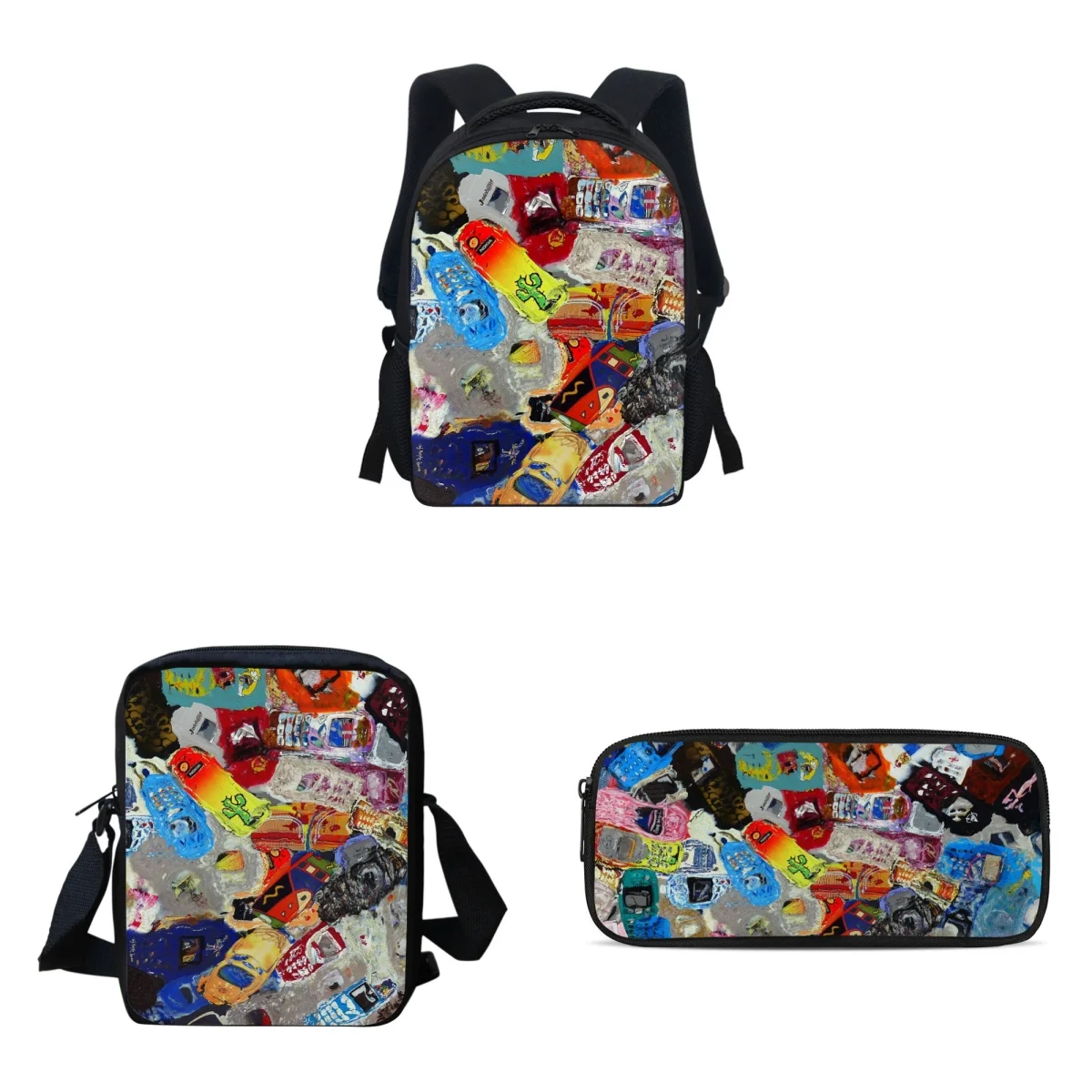 

School Bag Set For Teens New Trend Classic Kindergarten Child Bookbag Primary Backpack For Girls Boys Lunch Bag Satchel Pen Case