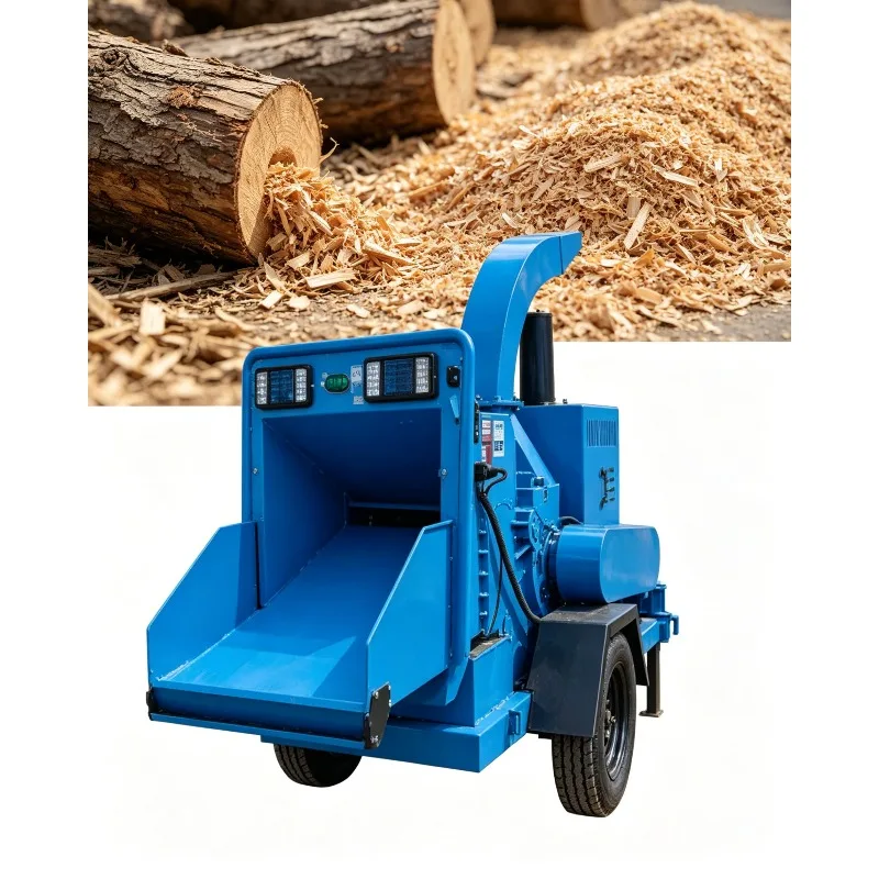 Easy to Operate High Quality diesel Wood Chipper Forestry Machinery Wood Chipper Shredder Machine Wood Shredder Manufacturer