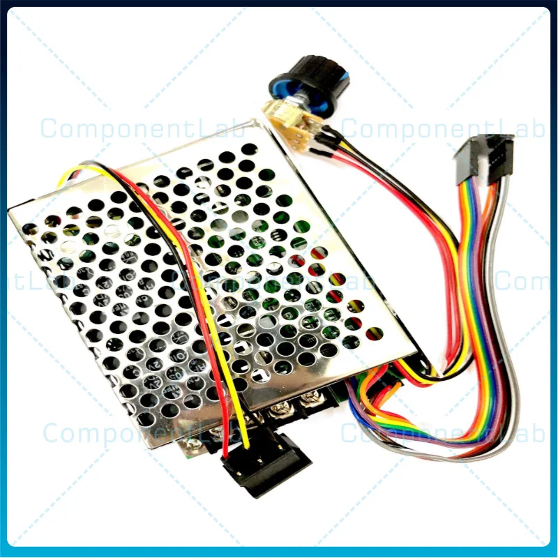 Bidirectional Forward/Reverse DC Motor Speed Controller with Digital Display Tachometer 40A 12V/24V/36V