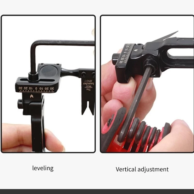 

4-позиционные регулируемые блочные луки, крепежные винты для стрел и стальные вставки для повышения точности