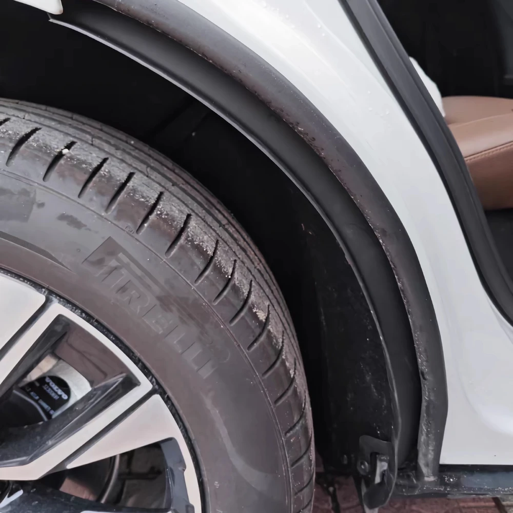 1 Pair Rear Wheels Mudguard For Volvo XC60 2018 - 2025 Car Fender Cover Splash Guard Dirt Tire Mud Flaps Accessories