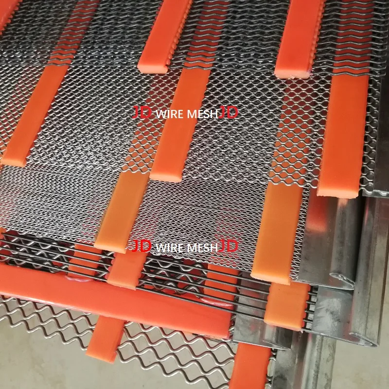 Hot Sales Steel Crimped Wire Mesh Screen for Sand Gravel Mine Sieving Welded Mesh Vibrating Screen with Wave Opening for Mining