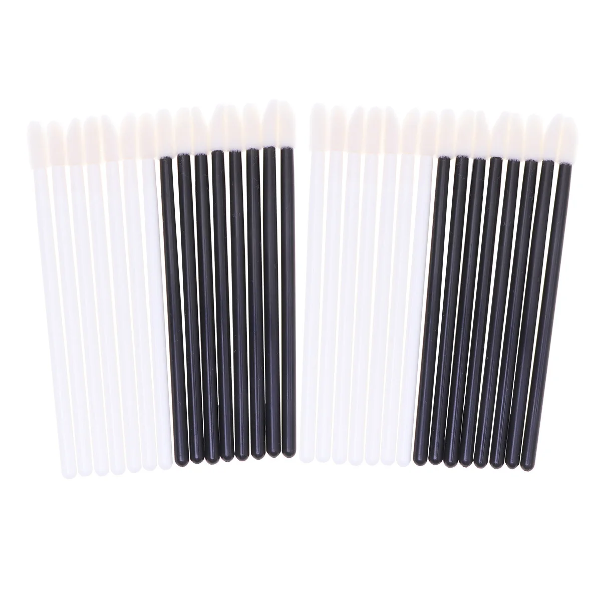 200 قطعة فرشاة الشفاه قضيب توافدوا الإسفنج رئيس شعيرات ناعمة حتى أحمر الشفاه لمعان تطبيق أدوات ماكياج عدة المتاح #1