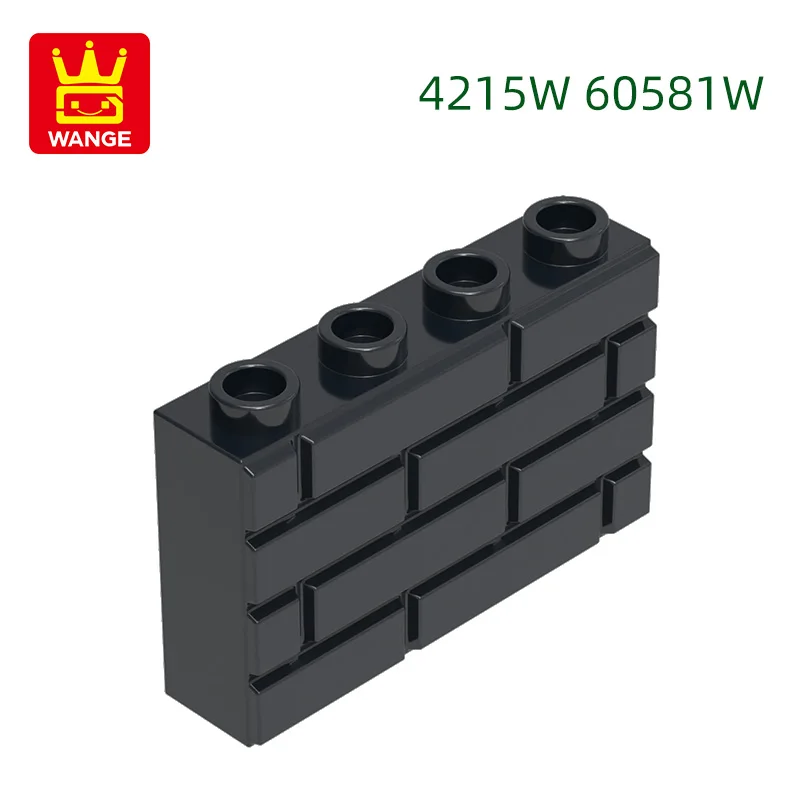 

Wange 4215W 60581W 100g/52PCS 2x4 Thick Wall Building Blocks MOC HouseContruction Creativity with Bricks DIYChildrenToysGift Box