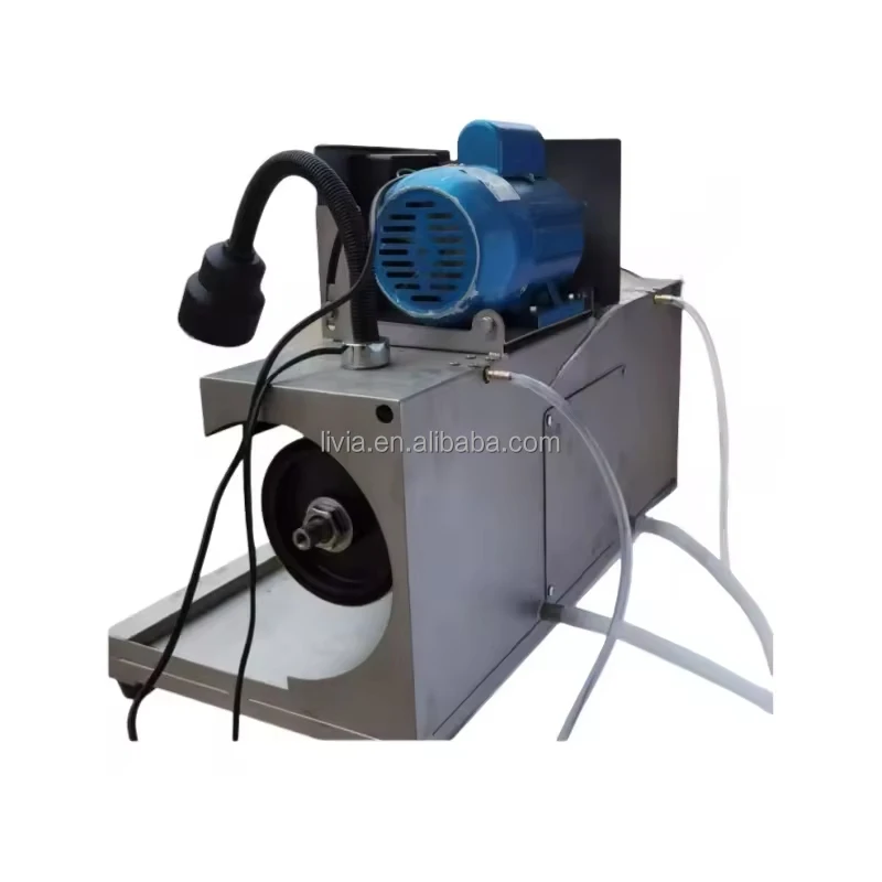 Lapidary Polishing Gemstone Cabbing Machine with Stainless Steel Core Motor and Bearing Essential Jewelry Making Equipment view 4