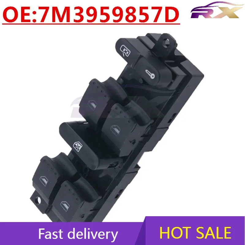 

OEM: 7M3959857D Главный переключатель управления стеклоподъемником для Vw Sharan 2004-2010 гг.