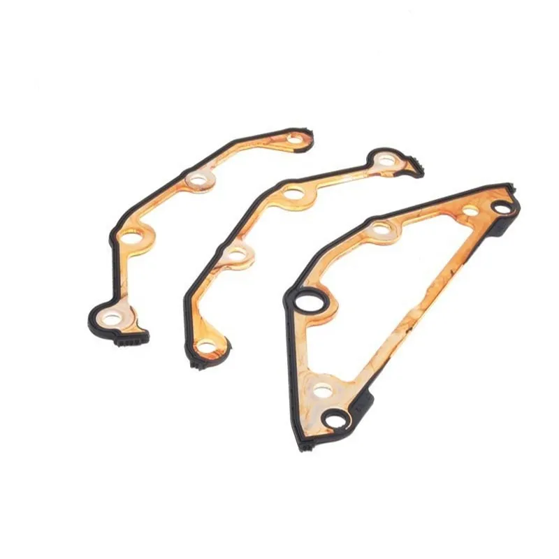 11141439717 Lower Chain Case Cover Gasket Set for BMW E53 X5 E60 E63 E64 E65 E66 E70