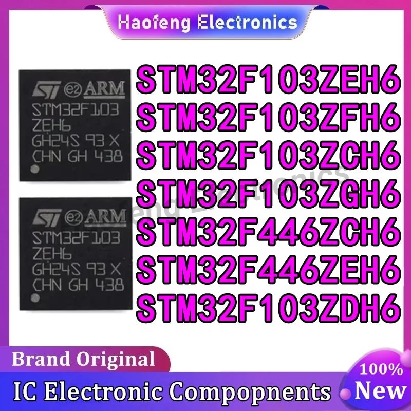 STM32F103ZCH6 STM32F103ZDH6 STM32F103ZEH6 STM32F103ZFH6 STM32F103ZGH6 STM32F446ZCH6 STM32F446ZEH6 STM32F STM32 STM IC MCU Chip