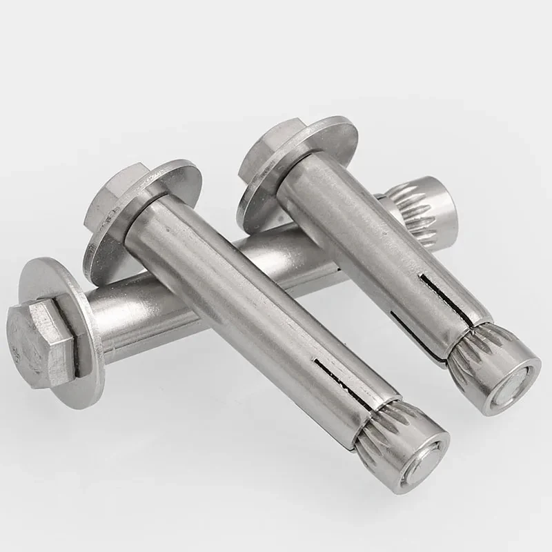 

M6 M8 M10 M12 External Hexagon Expansion Bolts 304 Stainless Steel Sleeve Anchor Set Screws 50 60 100 120mm Length