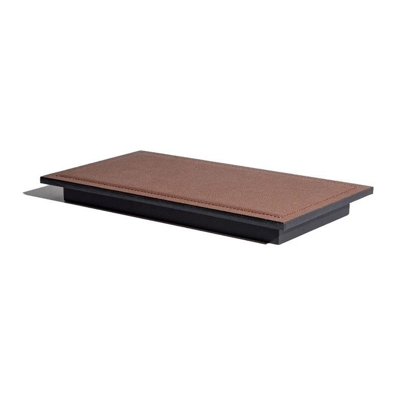 

Деревянный поднос для хранения, роскошный кожаный поднос для организации, современные минималистичные бытовые подносы для хранения, аксессуары для украшения кухни