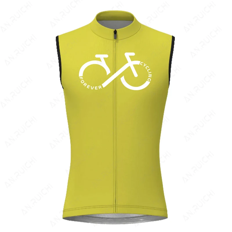 Bicycle Sleeveless Cycling Vest 2023 Men Summer Windproof Breathable Cycling Gilet Winter Warm Bike Jacket Ropa Ciclismo Chaleco