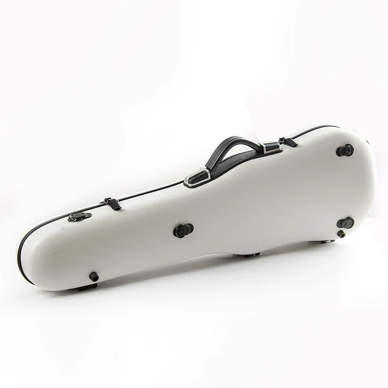 CHRISTINA High Quality Hard Violin Case Pearl White 4/4-3/4 Size Adjustable Lightweight NEW Composite Material VB94-4