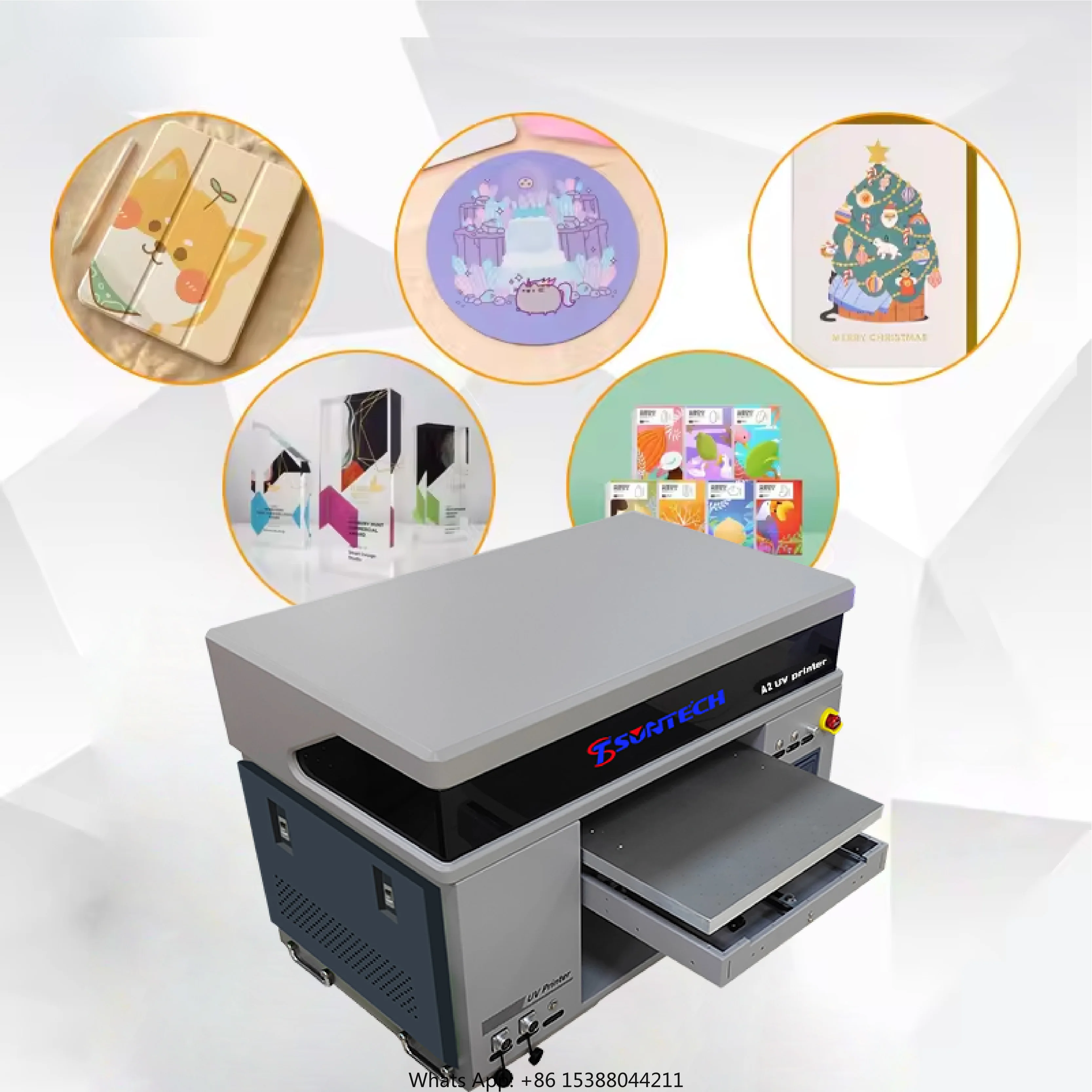 Automatic 3040 4060 High Quality And Environmentally Friendly Uv Flatbed Printer 3d Small Format Uv Ink